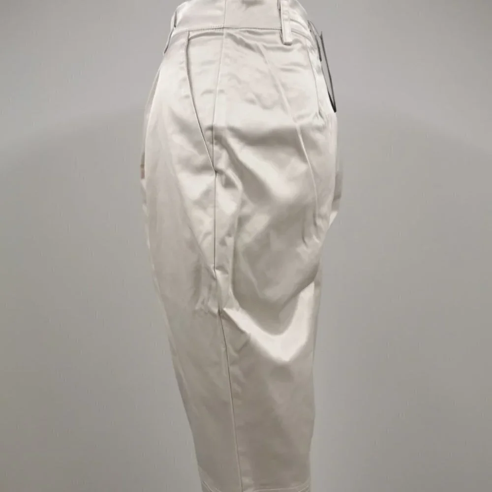 Fashion Nova High Rise Satiny Champagne  Pants - Picture 4 of 6
